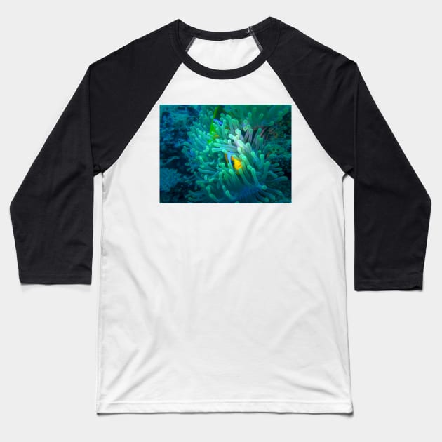nemo fish Baseball T-Shirt by likbatonboot